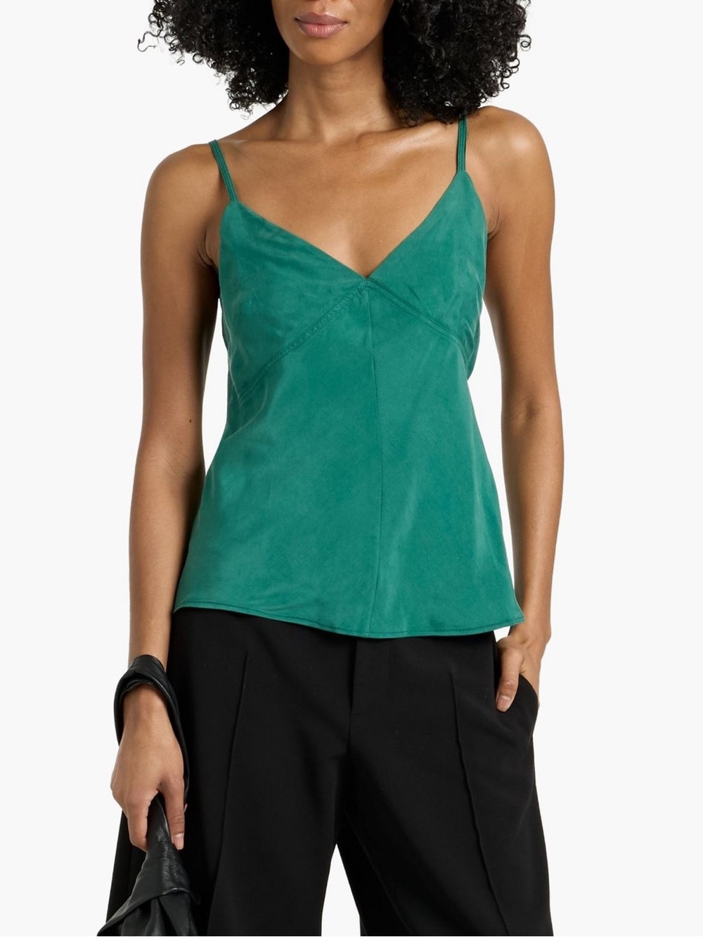 Alex Mill Green V-Neck Camisole